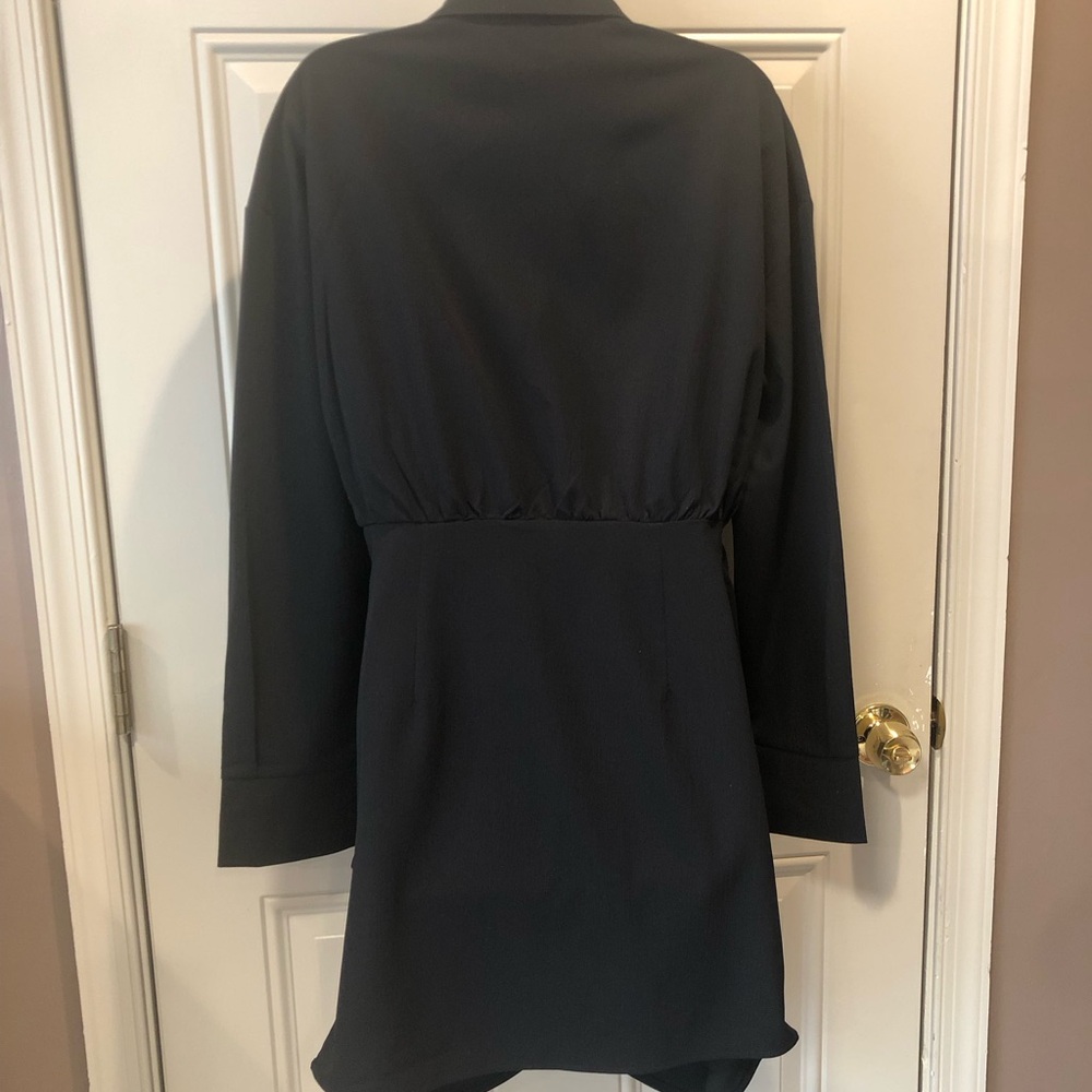 SHEIN BLACK MINI DRESS SZ L - Picture 6 of 8